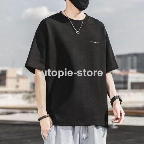 送料無料新品 英語tシャツ メンズ Tシャツ 五分袖tシャツ 五分袖 ラウンドネック ゆったり ゆるtシャツ トップス プルオーバー お洒落 カジュアル 夏 春 Aynaelda Com