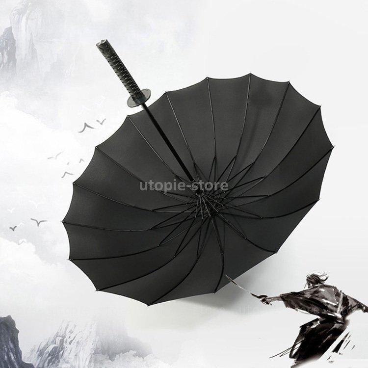 長傘 メンズ おしゃれ 長傘 雨傘 ワンタッチ 大きめ108cm 梅雨対策 紳士用 ビジネス傘 耐風 ワンタッチ長傘 無地和風傘 撥水加工 武士風 晴雨兼用長傘 Utopie 通販 Yahoo ショッピング