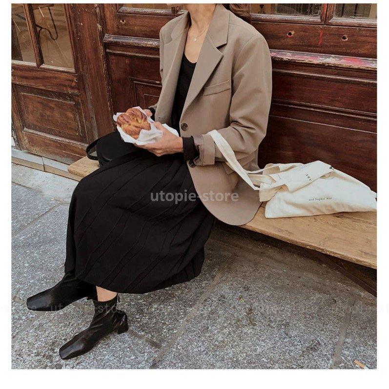 スーツジャケット レディース 春秋新作 長袖ブレザー 黒 カーキスーツ 40代 カジュアル テーラードジャケット ゆったりアウター 春コート 着痩せ 通勤 オシャレ 印象のデザイン