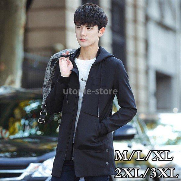 トレンチコートメンズ スプリングコート ビジネスコート 通勤コート ジャケット カジュアル 春アウター フォーマル 買取