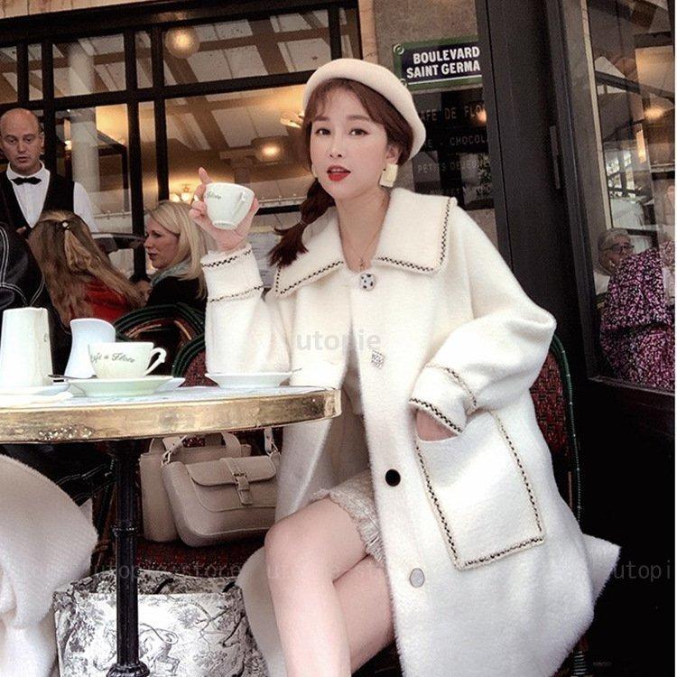 チェスターコート レディース アウター コート 秋冬 代 30代 40代 50代 ファッション おしゃれ 厚手 韓国 ロング丈 ゆったり 通勤 Ol 最適な材料