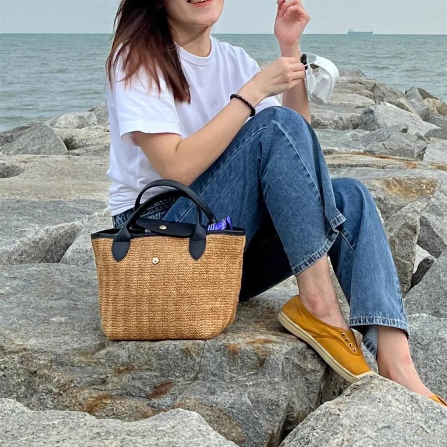 定番のお歳暮 人気ロンシャンかごトップハンドルバッグトートバッグ