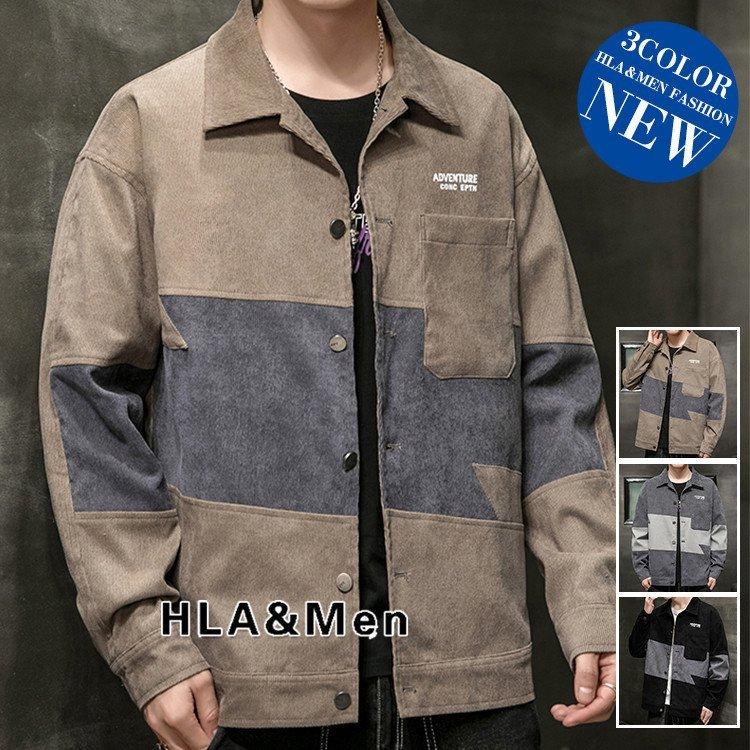 世界有名な ジャケット ジャケット メンズ コーチジャケット コーデュロイ ジャケット メンズ コーチジャケット コーデュロイ シャツジャケット 秋服 ライトアウター 切り替え お兄系 Www Threeriversofs Com