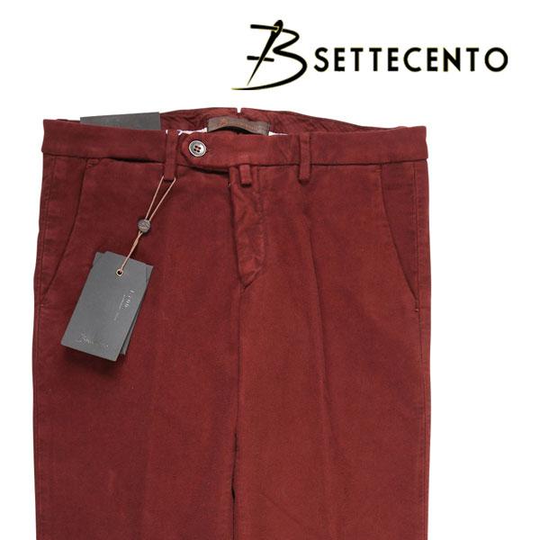 B SETTECENTO（ビーセッテチェント） パンツ 6008 ワインレッド 32 21322wn 【W21325】｜utsubostock