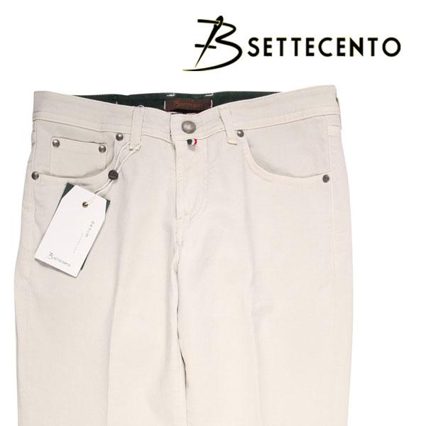 【Winter Sale 20%OFF】 B SETTECENTO（ビーセッテチェント） ジーンズ 6032 オフホワイト 44 21411 【A21421】 / 大きいサイズ | 