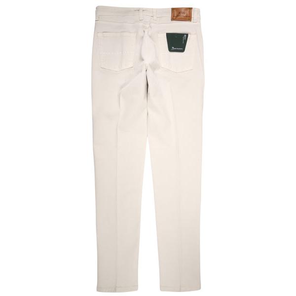 【Winter Sale 20%OFF】 B SETTECENTO（ビーセッテチェント） ジーンズ 6032 オフホワイト 44 21411 【A21421】 / 大きいサイズ |  | 02