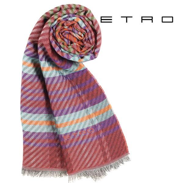 Etro エトロ ストール メンズ オレンジ 並行輸入品 Prettyfunnyballoons Com