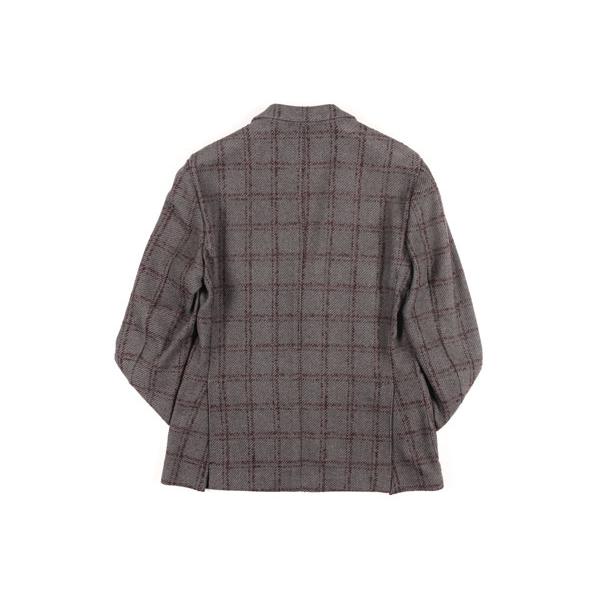 LARDINI （ラルディーニ） ジャケット IA320AQ-11 グレーxブラウン 48 【W22563】の画像