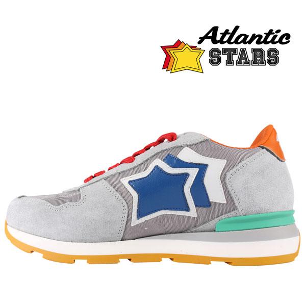 【SUMMER SALE 20%OFF 7/31まで】 Atlantic Stars（アトランティックスターズ） スニーカー ANTARES ASA-50T グレーオレンジ 39 23087 【A23087】
