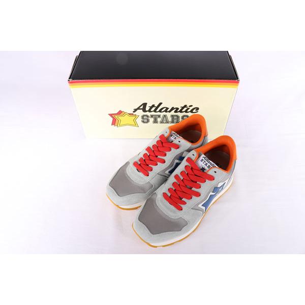 【SUMMER SALE 20%OFF 7/31まで】 Atlantic Stars（アトランティックスターズ） スニーカー ANTARES ASA-50T グレーオレンジ 39 23087 【A23087】 ASA 50T