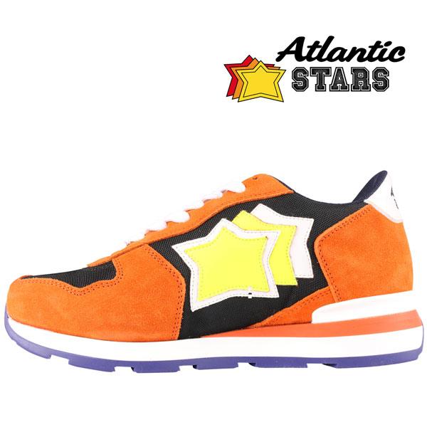 Atlantic Stars（アトランティックスターズ） スニーカー ANTARES ONN-16B オレンジブラック 39 【A23101】｜utsubostock
