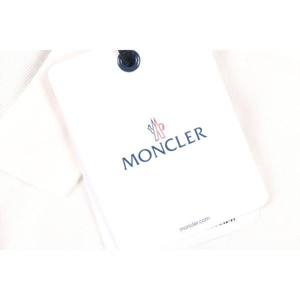 MONCLER（モンクレール） 半袖ポロシャツ MANICA C ホワイト XL 【S23199】 / 大きいサイズ｜utsubostock｜05