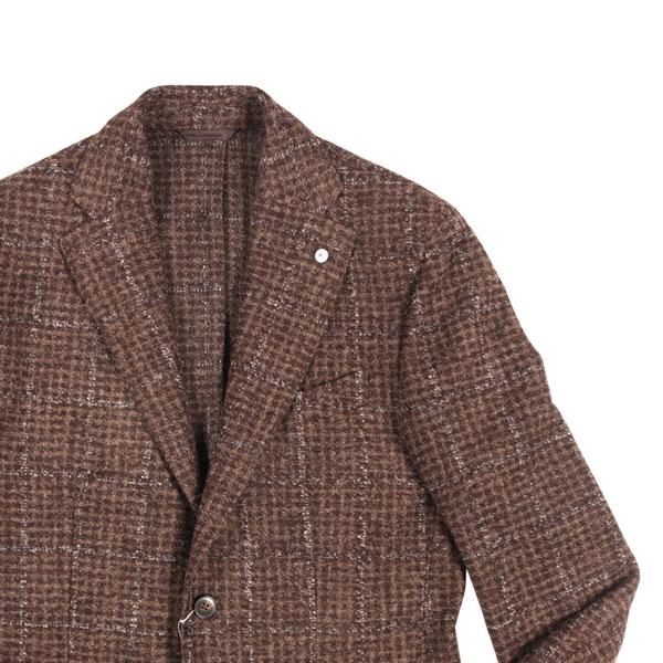 L.B.M.1911（エルビーエム） ジャケット 95193/2 ブラウン x ダークブラウン 52 24295