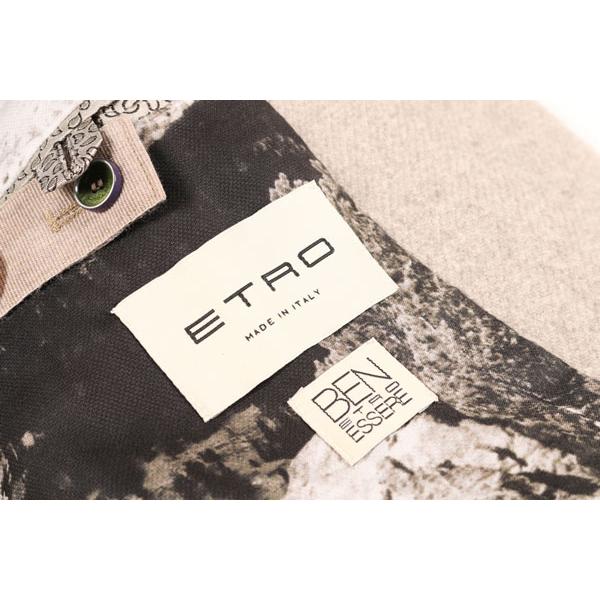 ETRO （エトロ） チェスターコート 1C824 ライトグレー 50 【W25185】の画像
