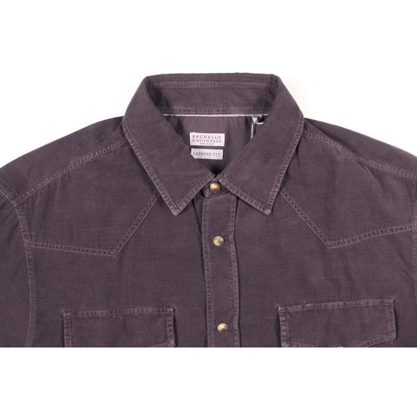 訳あり】BRUNELLO CUCINELLI（ブルネロクチネリ） 長袖シャツ 