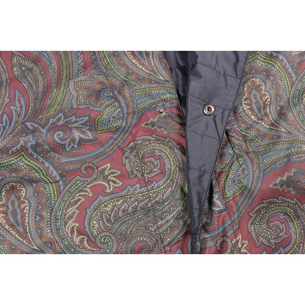 ETRO（エトロ） ブルゾン U29 1S283 5519 バーガンディxマルチカラー L 25857 【A25858】の画像