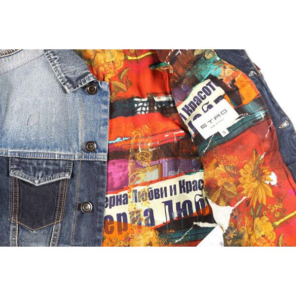 【希少品】 ETRO（エトロ） ジージャン U29 1S913 9579 インディゴ M 25878 【A25879】 【JSB1557406549】(56650円)