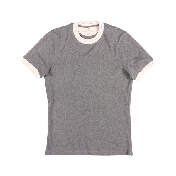 BRUNELLO CUCINELLI（ブルネロクチネリ） Uネック半袖Tシャツ 