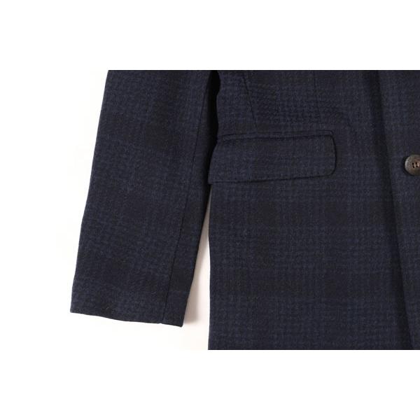 ETRO （エトロ） チェスターコート 1185A ネイビー 48 26142 【W26142】の画像