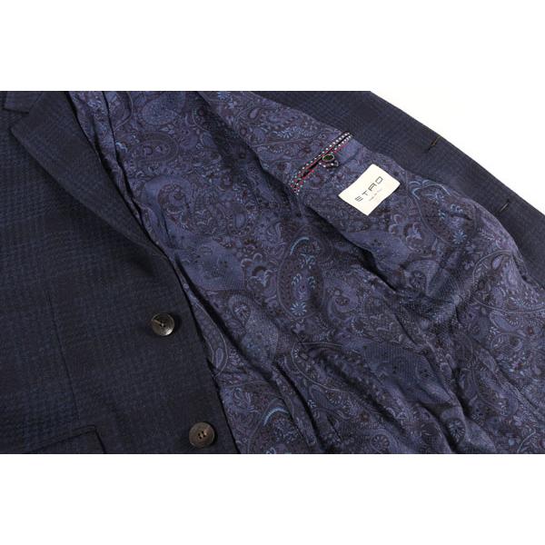 ETRO （エトロ） チェスターコート 1185A ネイビー 48 26142 【W26142】の画像