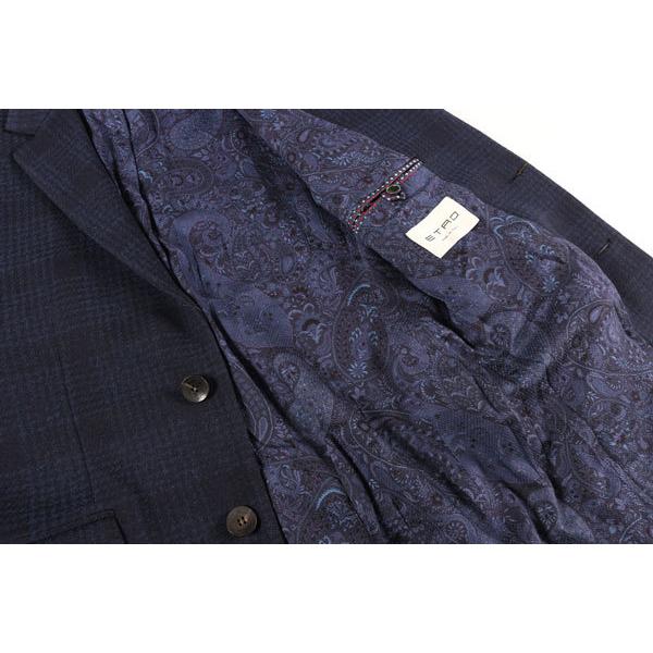 ネット販売済み ETRO（エトロ） チェスターコート 1185A ネイビー 54 26142 【W26144】 / 大きいサイズ