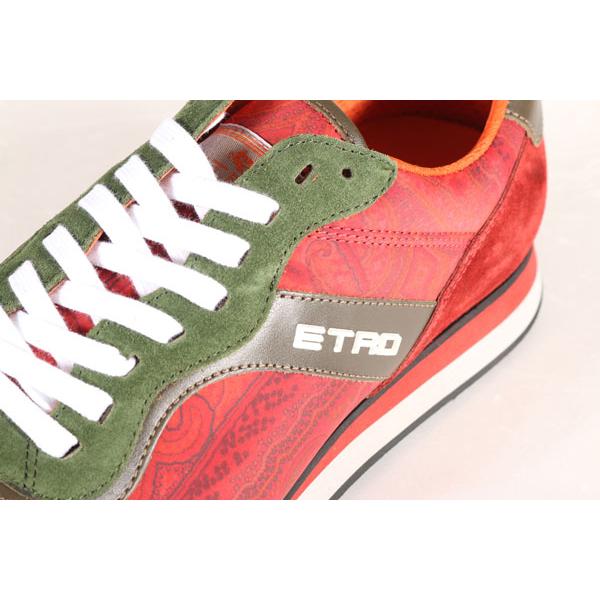 ETRO（エトロ） スニーカー 1Z100 レッドxグリーン 40 26210rd