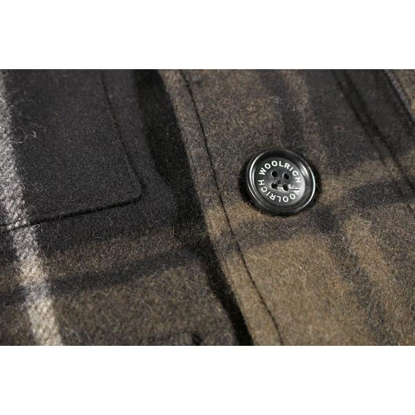 WOOL RICH （ウールリッチ） ダウンジャケット GIACCONE20 ブラックxカーキ M 【W26237】の画像