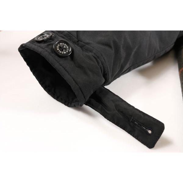 WOOL RICH （ウールリッチ） ダウンジャケット GIACCONE20 ブラックxカーキ M 【W26237】の画像