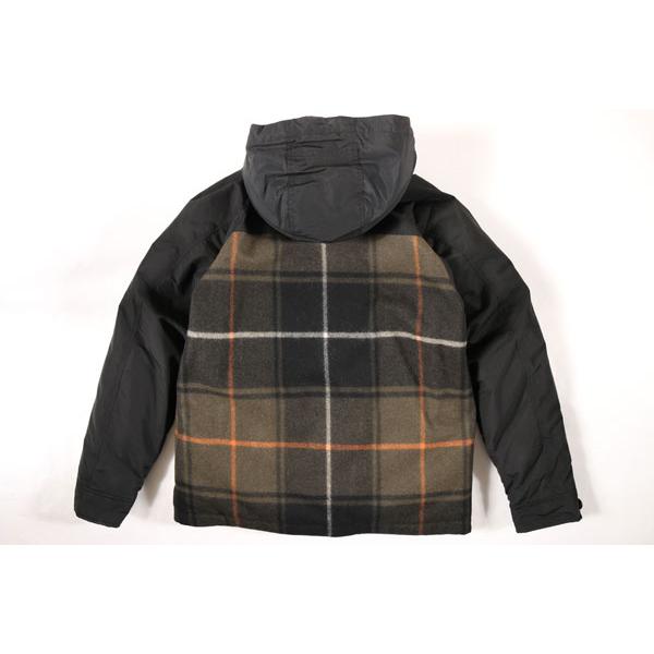 WOOL RICH （ウールリッチ） ダウンジャケット GIACCONE20 ブラックxカーキ M 【W26237】の画像