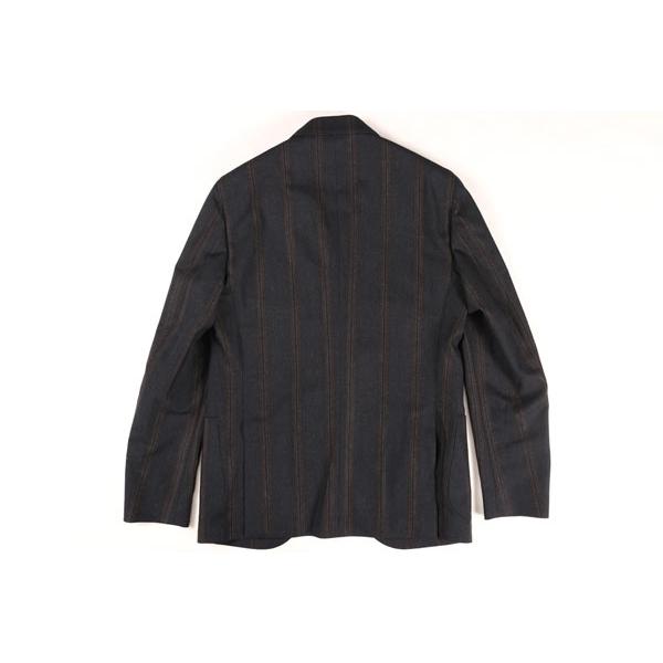 LARDINI（ラルディーニ） ジャケット IM688AE ネイビー x ブラウン 54 