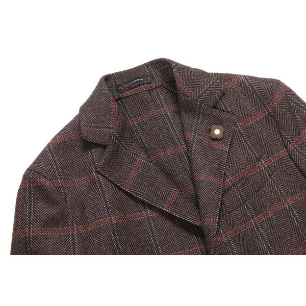 LARDINI （ラルディーニ） チェスターコート IL233045A ブラウン 48 【W26421】の画像