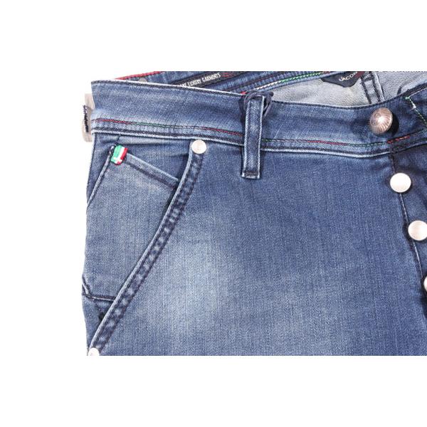 JACOB COHEN （ヤコブコーエン） ハーフパンツ J6613 FLAG COMF ブルー