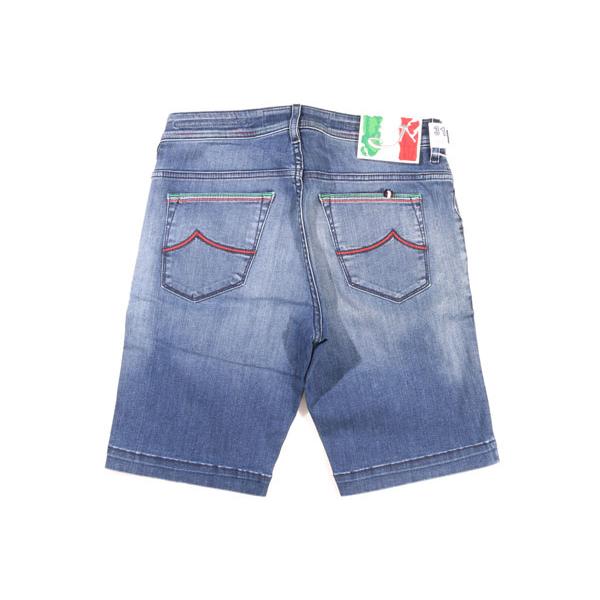 JACOB COHEN （ヤコブコーエン） ハーフパンツ J6613 FLAG COMF ブルー
