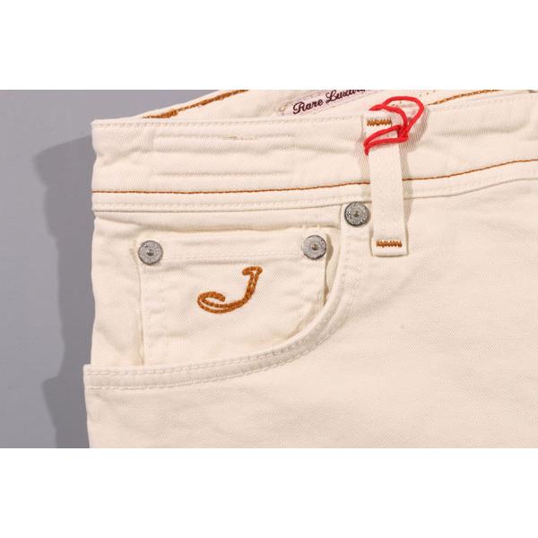 JACOB COHEN（ヤコブコーエン） ジーンズ J688 COMFORT アイボリー x  
