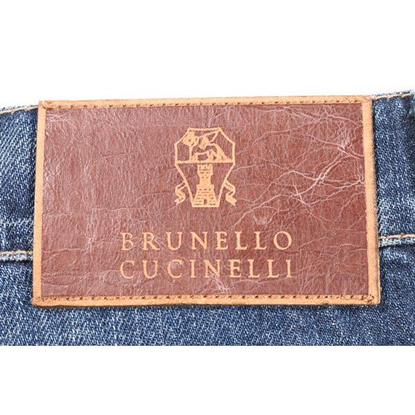 BRUNELLO CUCINELLI（ブルネロクチネリ） ジーンズ 42ED001 ブルー 50 27358｜utsubostock｜06