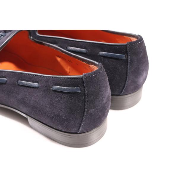 SANTONI （サントーニ） タッセルローファー B55C ネイビー 8 27445