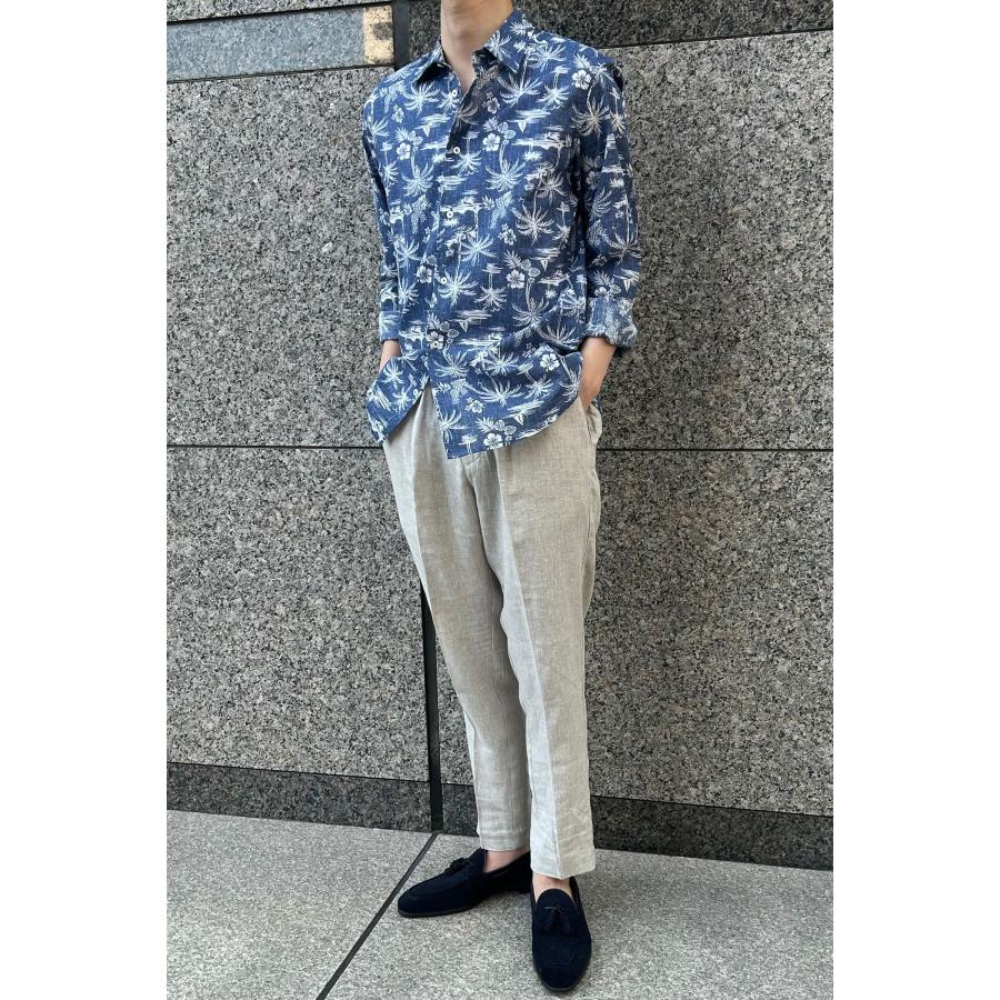 SANTONI （サントーニ） タッセルローファー B55C ネイビー 8 27445