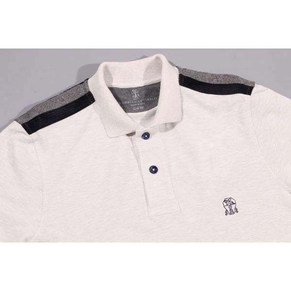 BRUNELLO CUCINELLI（ブルネロクチネリ） 半袖ポロシャツ M0T631335 28000 |  | 01
