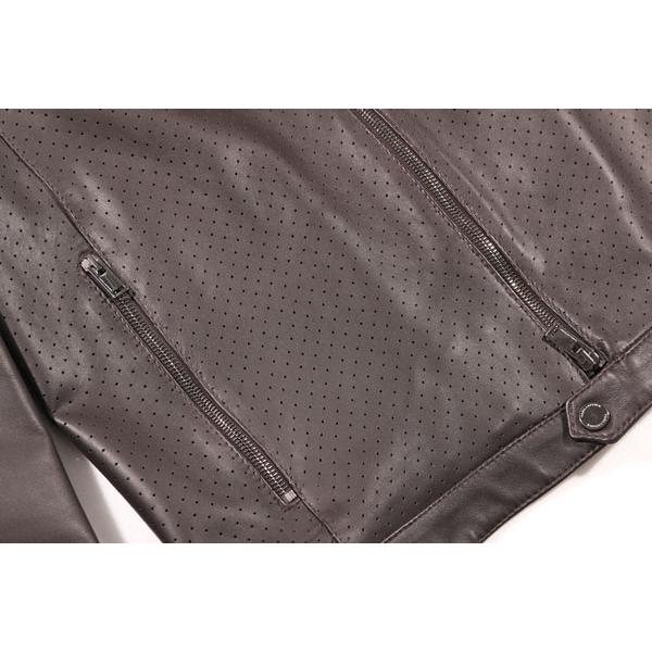 Tagliatore（タリアトーレ） レザージャケット RIVER ブラウン