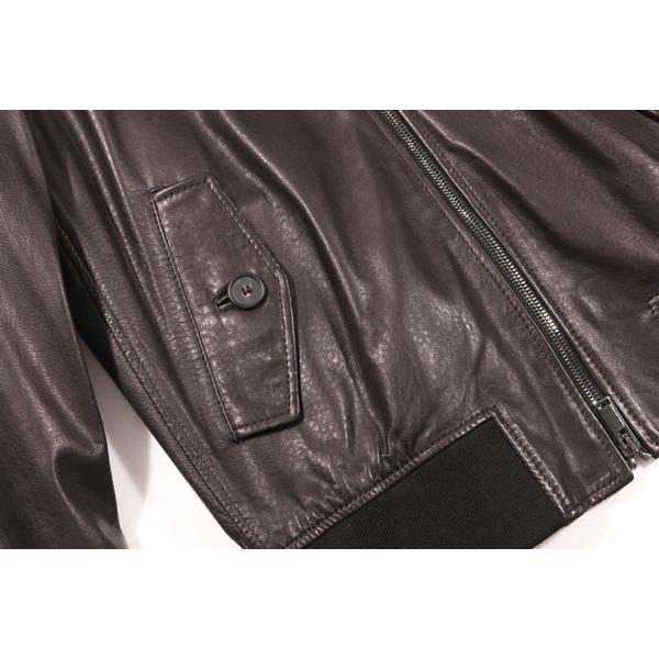 Tagliatore （タリアトーレ） レザージャケット COLBY ブラック 48 【W28343】の画像