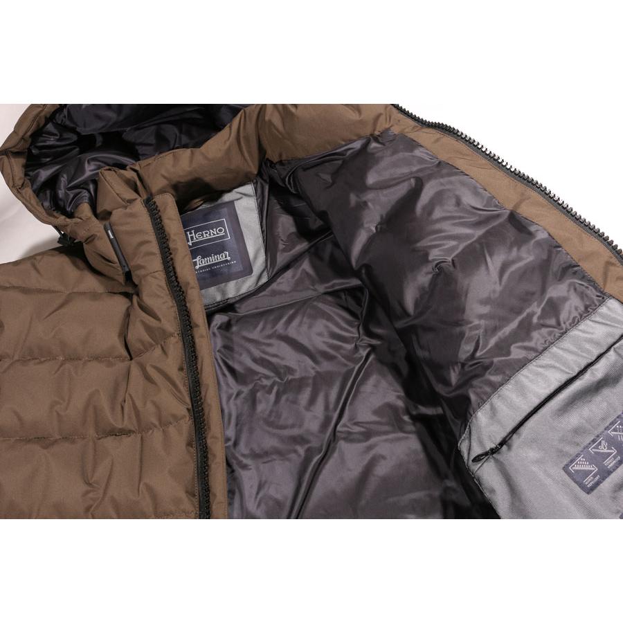 HERNO （ヘルノ） ダウンジャケット Pl119UL-11106-7400 カーキ 54 【W29171】の画像