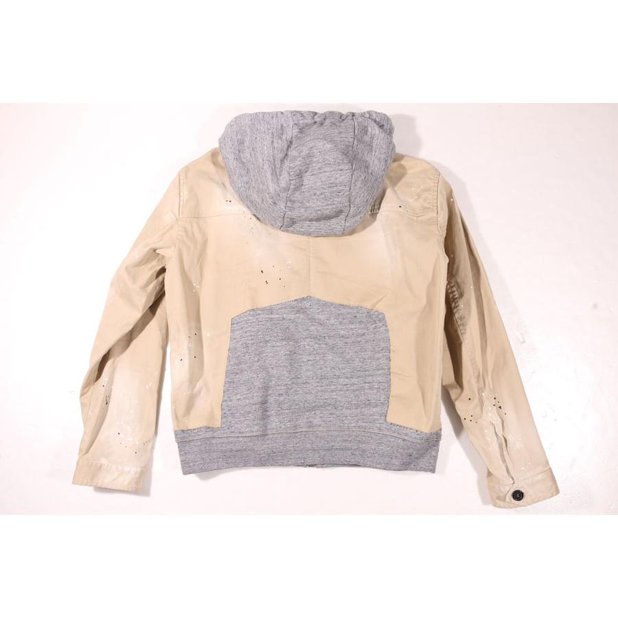 DSQUARED2 （ディースクエアード） ブルゾン S74AM1261S3902 ベージュxグレー 50 【A29331】の画像