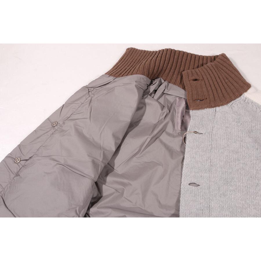 HERNO（ヘルノ） ブルゾン MC00010UR グレーxホワイト 52 29371 【W29372】の画像