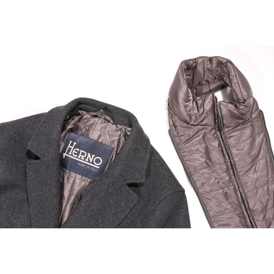 HERNO（ヘルノ） コート CA0045U チャコールグレー 46 29399 【W29400】の画像