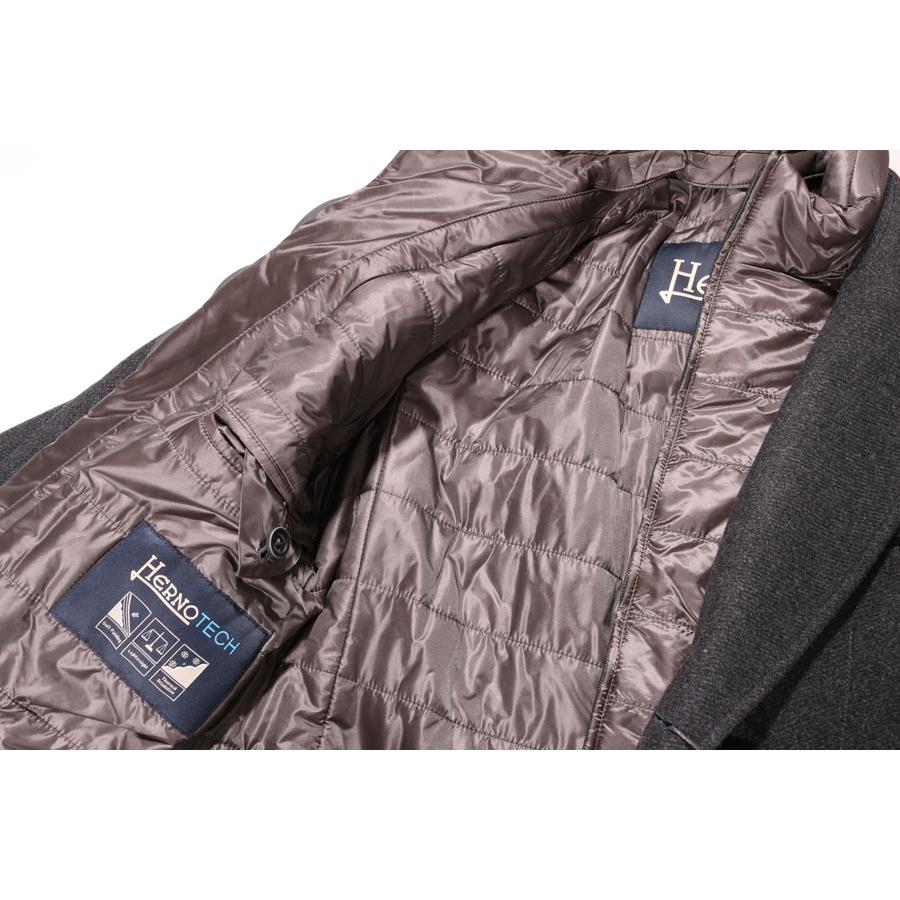HERNO（ヘルノ） コート CA0045U チャコールグレー 46 29399 【W29400】の画像