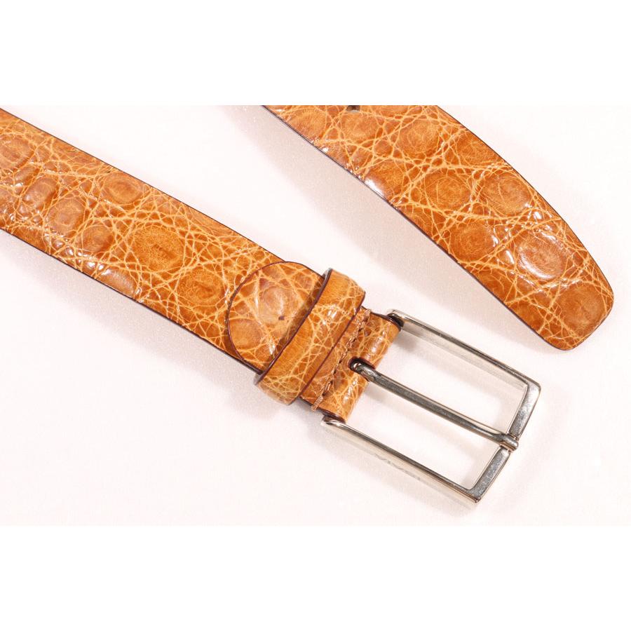 ISAIA isaia（イザイア） ベルト FB0001 ライトブラウン 105 【A29495  