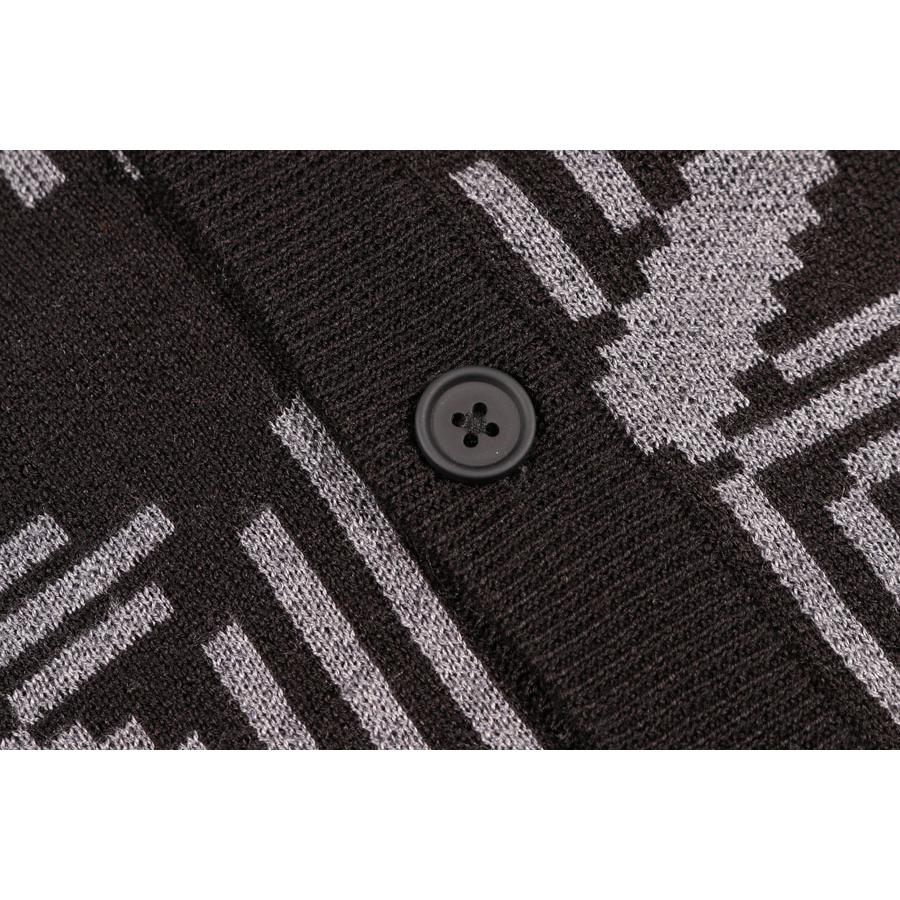 ANTONY MORATO （アントニーモラート） カーディガン MMSW01327 グレーxブラック L 29846gy 【W29846】_3