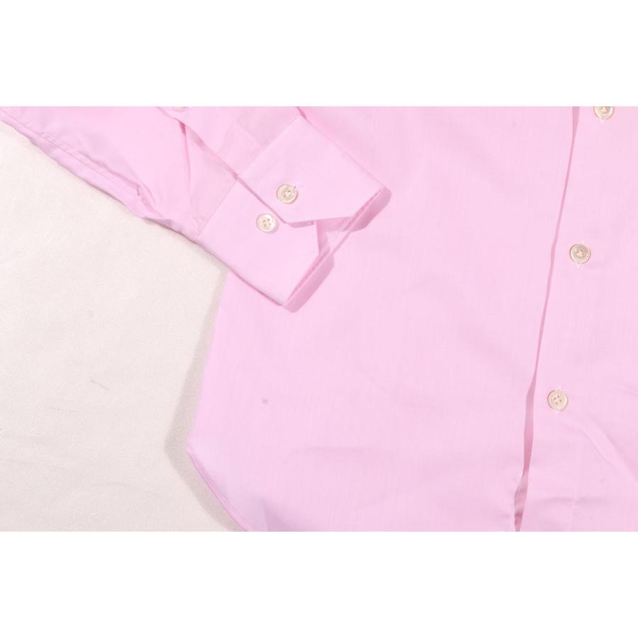 PAL ZILERI（パルジレリ） 長袖シャツ O 370G31S ピンク 43 30004