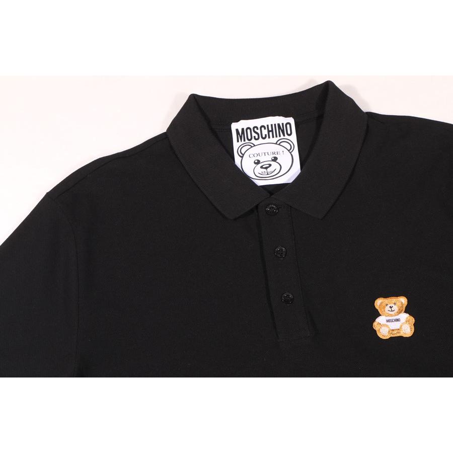高評価のおせち贈り物 MOSCHINO（モスキーノ） 半袖ポロシャツ ZRA1603