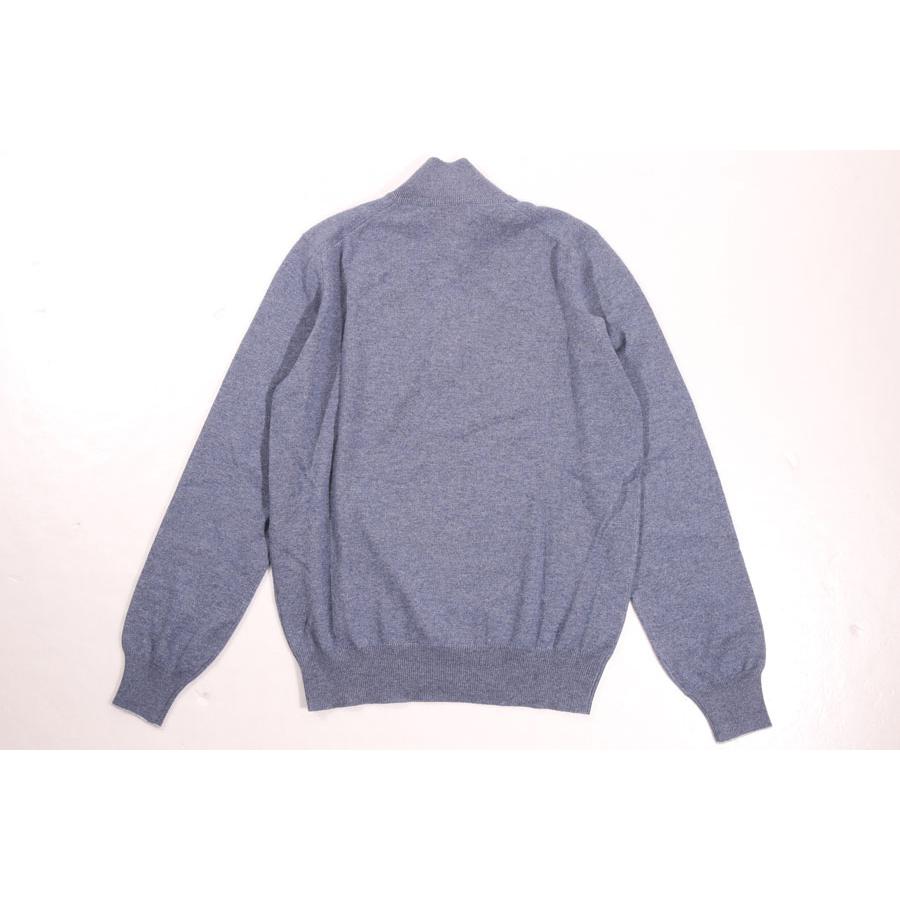 BRUNELLO CUCINELLI（ブルネロクチネリ） ハイネックセーター M2200124 ブルー 44 30336bl 【W30340】の画像